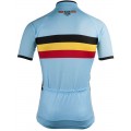 BELGIË 2022 wielershirt korte mouw (lange rits) nationale wielerploeg