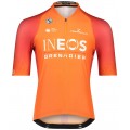 INEOS GRENADIERS 2022 trainingseditie ICON wielershirt met korte mouwen (lange ritssluiting) professioneel wielerteam