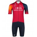 INEOS GRENADIERS 2023 ICON wielershirt met korte mouwen (lange ritssluiting) professioneel wielerteam