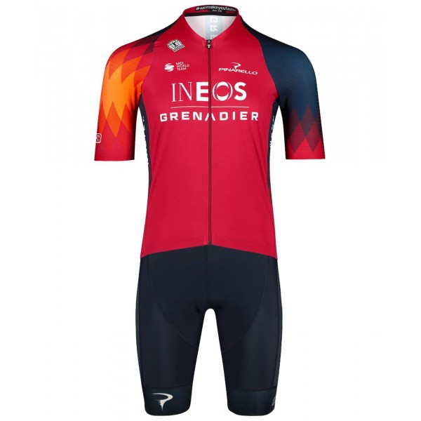 INEOS GRENADIERS 2023 set(ICON wielertrui+ICON koersbroek) professioneel wielerteam