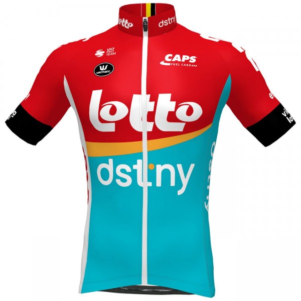 Lotto Dstny 2023 wielershirt met korte mouwen professioneel wielerteam
