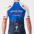 Quick Step Alpha Vinyl 2022 Competizione wielershirt met korte mouwen professioneel wielerteam