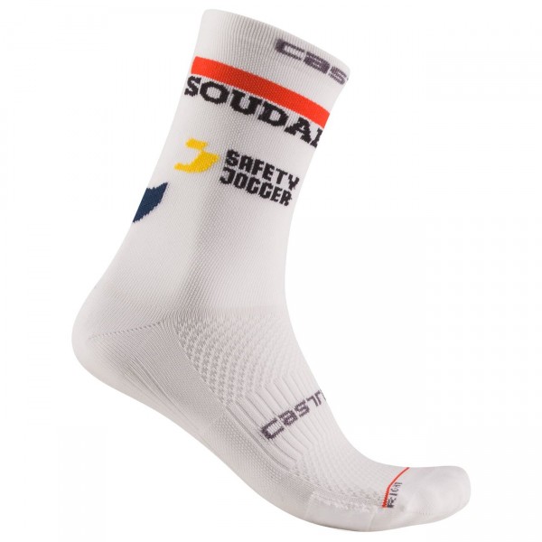 Soudal Quick-Step 2023 sokken wit professioneel wielerteam