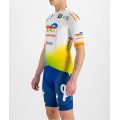 Team TotalEnergies 2022 wielershirt korte mouw (lange rits) professioneel wielerteam