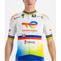 Team TotalEnergies Slowaaks kampioen Sagan editie 2022 wielershirt met korte mouwen professioneel wielerteam