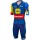 Heren Fietskleding Santini Lidl Trek 2024 Team Original Eendelig Pak