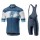 2019 Casteli Ruota Blauw Fietskleding Set Fietsshirt Met Korte Mouwen+Korte Koersbroek Bib 511JVWQ