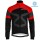 2019 Nalini Tuono Zwart-Rood Thermal Wielershirt Lange Mouw 442EYOH