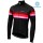 2019 Nalini Warm 2.0 Zwart-Rood Thermal Wielershirt Lange Mouw 527YBQM