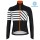 2019 Santini Svolta Zwart Thermal Wielershirt Lange Mouw 506EBXH