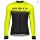 2019 Scott RC Zwart-Geel Thermal Wielershirt Lange Mouw 145HXLX