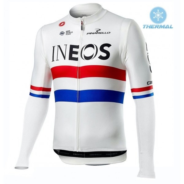 2019 Team INEOS UK Champion Thermal Wielershirt Lange Mouw 472XFCR