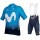 MOVISTAR TEAM 2019 Fietskleding Set Wielershirt Korte Mouw+Korte Fietsbroeken Bib