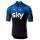 TEAM SKY 2019 Wielershirt Korte Mouw