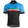 BIANCHI MILANO Codigoro Blue Wielershirt Korte Mouw