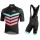 BIANCHI MILANO Nicandro Black Fietskleding Set Wielershirt Korte Mouw+Korte Fietsbroeken Bib