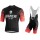 BIANCHI MILANO Pedaso Red Fietskleding Set Wielershirt Korte Mouw+Korte Fietsbroeken Bib