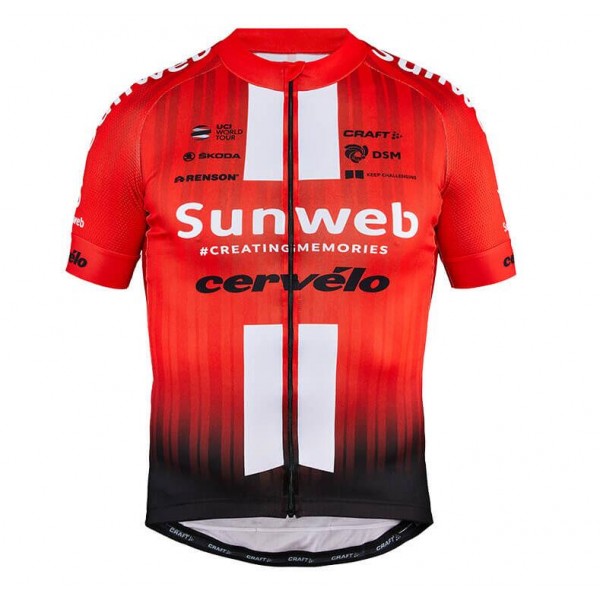 Team Sunweb 2019 Wielershirt Korte Mouw