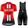 Team Sunweb 2019 Dames Fietskleding Set Wielershirt Korte Mouw+Korte Fietsbroeken Bib