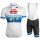 LOTTO SOUDAL European Champion 2019 Fietskleding Set Wielershirt Korte Mouw+Korte Fietsbroeken Bib