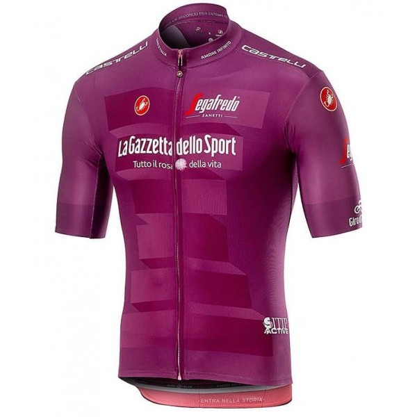 Giro D'Italia 2019 CICLAMINO Wielershirt Korte Mouw