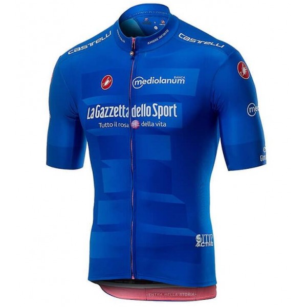 Giro D'Italia 2019 AZZURRA Wielershirt Korte Mouw