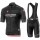 Giro D'Italia 2019 Black Fietskleding Set Wielershirt Korte Mouw+Korte Fietsbroeken Bib