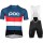 POC Essential Road Logo Red Fietskleding Set Wielershirt Korte Mouw+Korte Fietsbroeken Bib