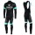 2020 Bianchi YDH Thermal Fietskleding Set Wielershirts Lange Mouw+Lange Wielrenbroek Bib 258VDAP