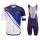 2020 Canyon Team Blauw-Wit Fietskleding Set Fietsshirt Met Korte Mouwen+Korte Koersbroek Bib 139OAQO