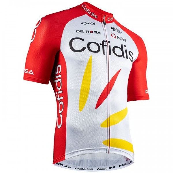 2020 Cofidis Team Wielershirt Korte Mouw 763VKAG