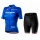 2020 GIRO D'ITALIA Maglia Azzura Dames Fietskleding Set Wielershirt Korte Mouw+Korte Fietsbroeken Bib 788ZDJH