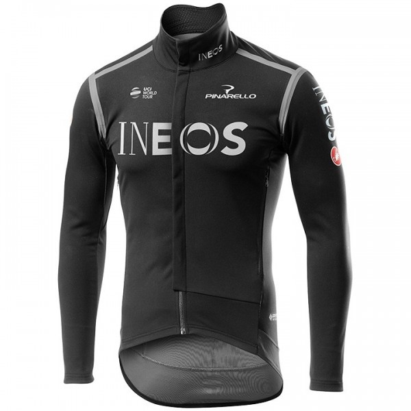 2020 INEOS zwart Fietskleding Wielershirt Lange Mouw 103FSPH