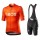 2020 INEOS Team Orange Fietskleding Set Fietsshirt Met Korte Mouwen+Korte Koersbroek Bib 179WLJP