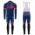 2020 Kalas GBR Country Team Blauw Wielerkleding Set Wielershirt Lange Mouw+Lange Fietsbroeken Bib 488ISDI