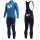 2020 MOVISTAR Team Thermal Fietskleding Set Wielershirts Lange Mouw+Lange Wielrenbroek Bib 523CVXS