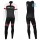 2020 Nalini Thebe Zwart-Wit Thermal Fietskleding Set Wielershirts Lange Mouw+Lange Wielrenbroek Bib 345HUDR