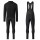 2020 Specialized Zwart Wielerkleding Set Wielershirt Lange Mouw+Lange Fietsbroeken Bib 690MNPI