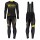 2020 Scott RC Pro Zwart-Geel Wielerkleding Set Wielershirt Lange Mouw+Lange Fietsbroeken Bib 676DTRT