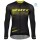 2020 Scott RC Pro Zwart-Geel Thermal Wielershirt Lange Mouw 735YPMV