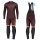 2020 Scott RC Team 1.0 Claret Thermal Fietskleding Set Wielershirts Lange Mouw+Lange Wielrenbroek Bib 786EDTD