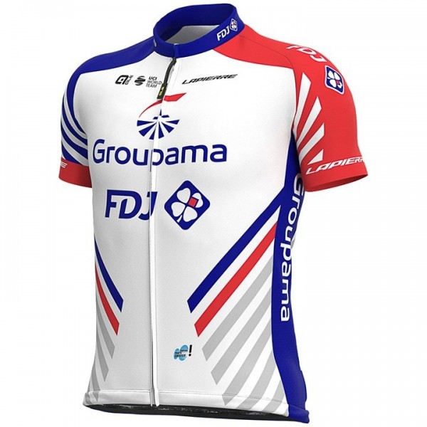 2020 Team FDJ Wielershirt Korte Mouw 887IIOT