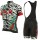 ALE PRR FLOWERS Wit Wielerkleding Set Wielershirt Korte+Korte Fietsbroeken Bib