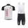 BMC Racing Teams Fietskleding Set Fietsshirt Met Korte Mouwen+Korte Koersbroek Wit