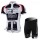 BMC Garneau Teams Wielerkleding Set Wielershirts Korte+Korte Fietsbroeken Wit