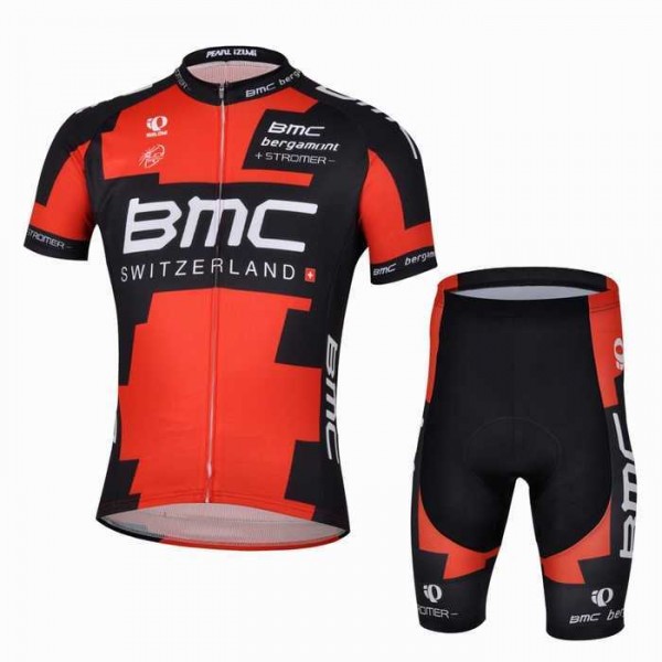 2013 BMC Racing Teams Fietskleding Wielershirts Korte Mouw+Fietsbroekje