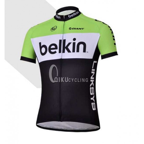 Belkin Pro Team Blanco Wielershirt Met Korte Mouwen