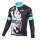 2016 BIANCHI-MILANO SORISOLE Wielershirt Lange Mouwen Zwart Blauw