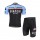 Bianchi 2014 Wielerkleding Set Set Wielershirts Korte Mouw+Fietsbroek Zwart Blauw