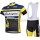 2015 Lamborghini Bianchi Fietskleding Set Fietsshirt Met Korte Mouwen+Korte Koersbroek